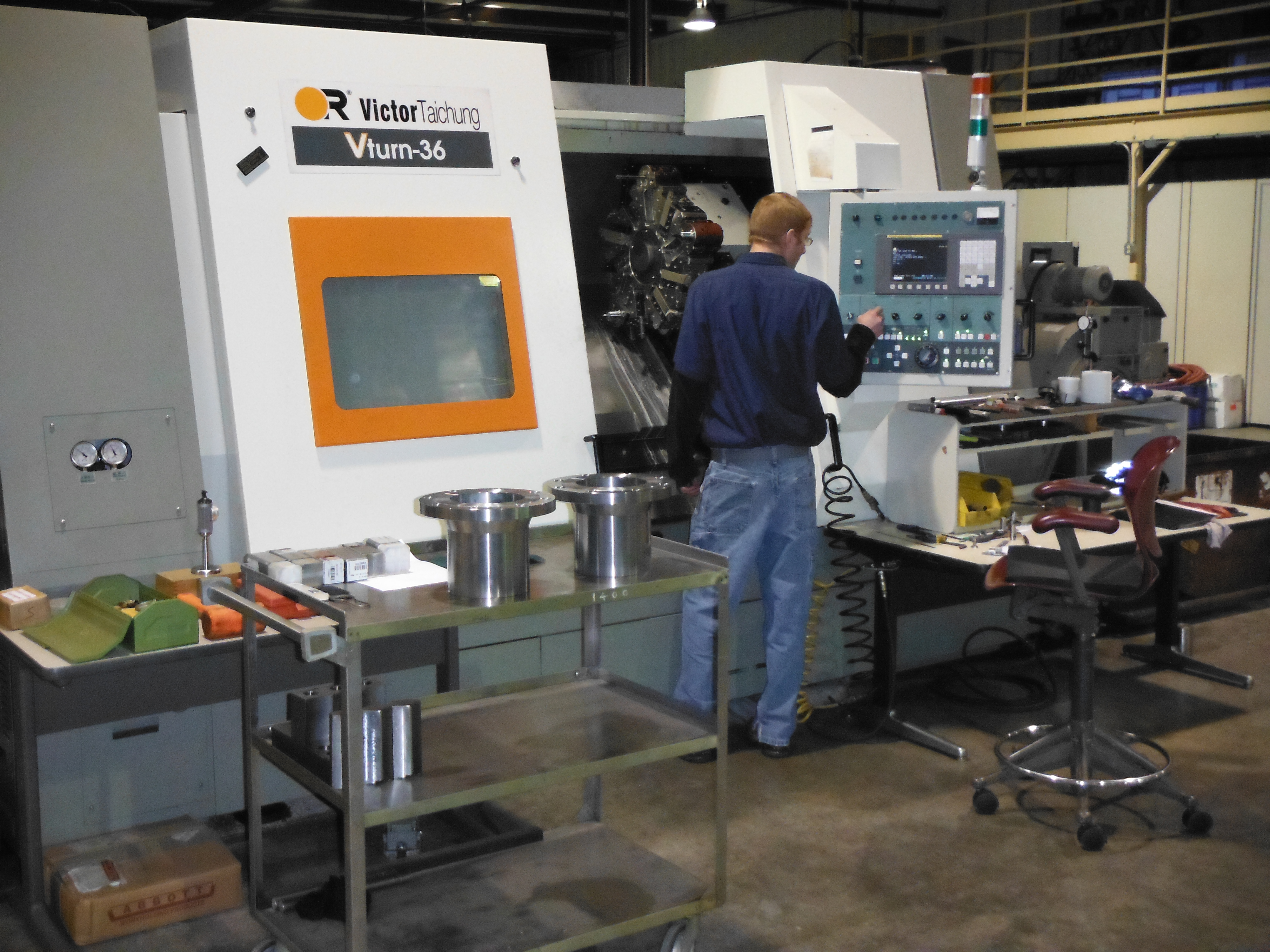 CNC Machining Capabilities at South Bend Facility