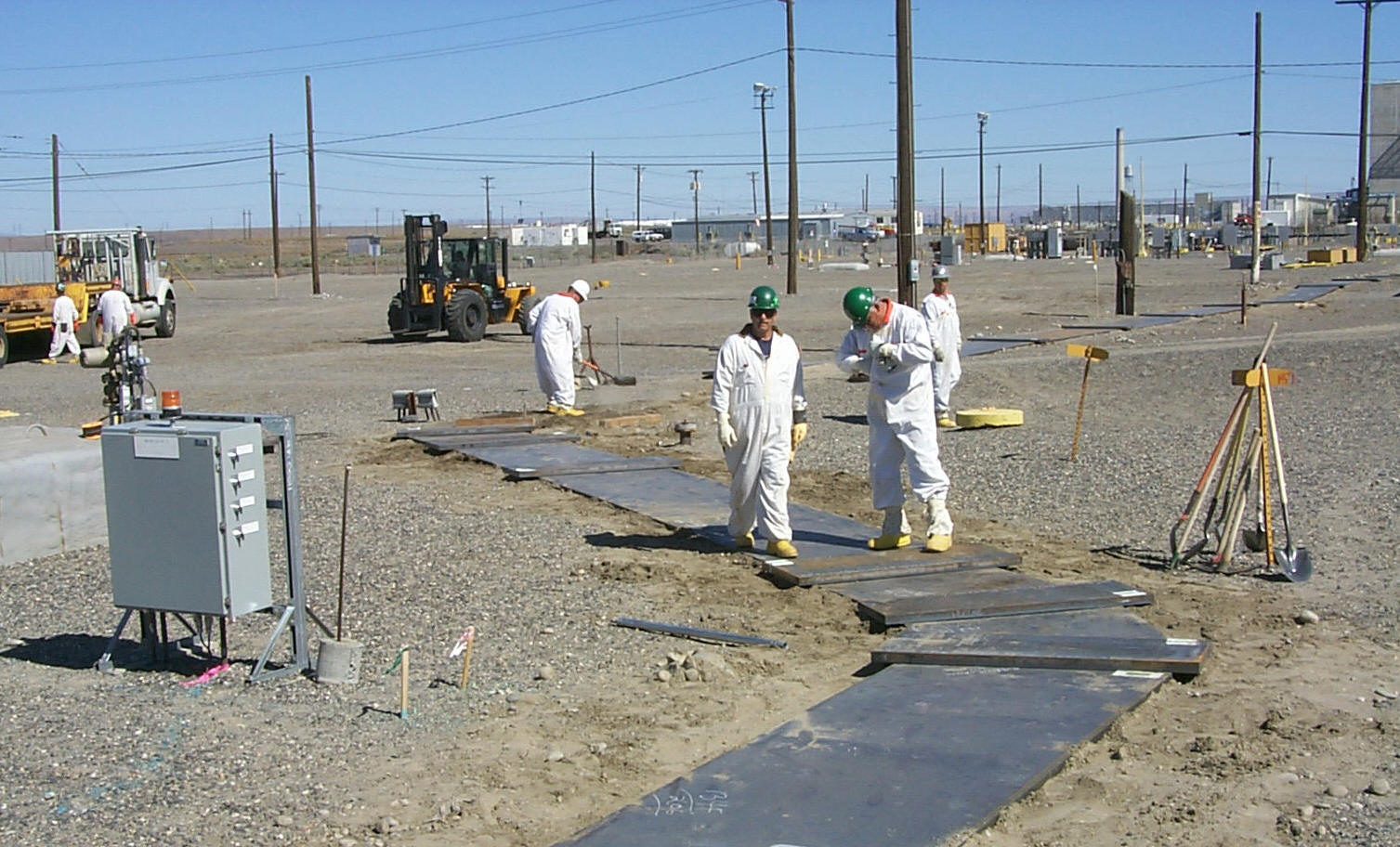 Installing >500' HIHTL at Hanford